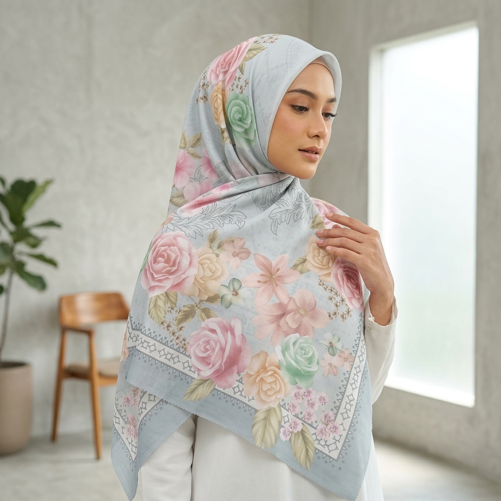 HIJAB VOAL PREMIUM JUMBBO - FLASH DEAL